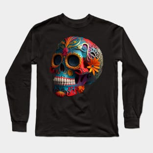 Sugar Skull Long Sleeve T-Shirt